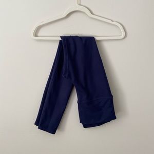 alo navy leggings 7/8 length